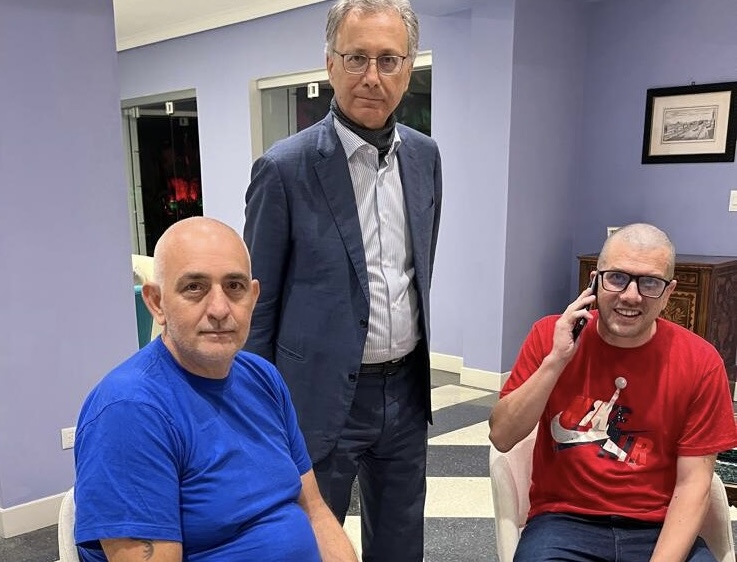 Los ciudadanos italianos excarcelados esta madrugada regresarán a Italia en las próximas horas 2 IMG 8636