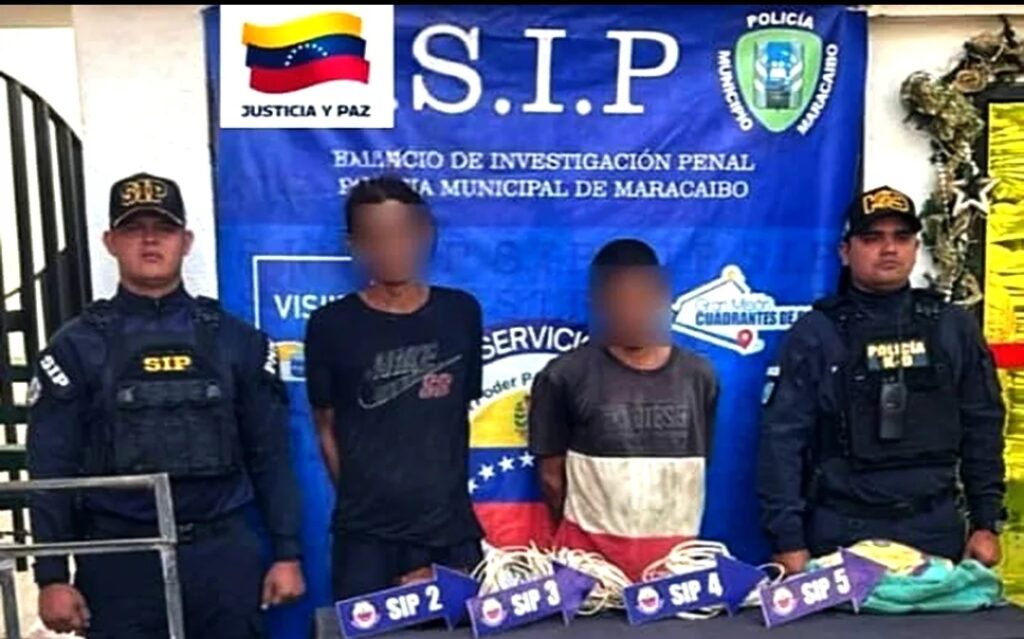 Polimaracaibo desmanteló grupo dedicado al hurto de cables del alumbrado navideño 2 Screenshot 20260109 144341