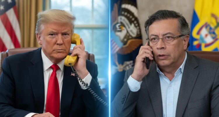Trump habló por teléfono con Petro; alistan encuentro en la Casa Blanca 1 Petro. Trump