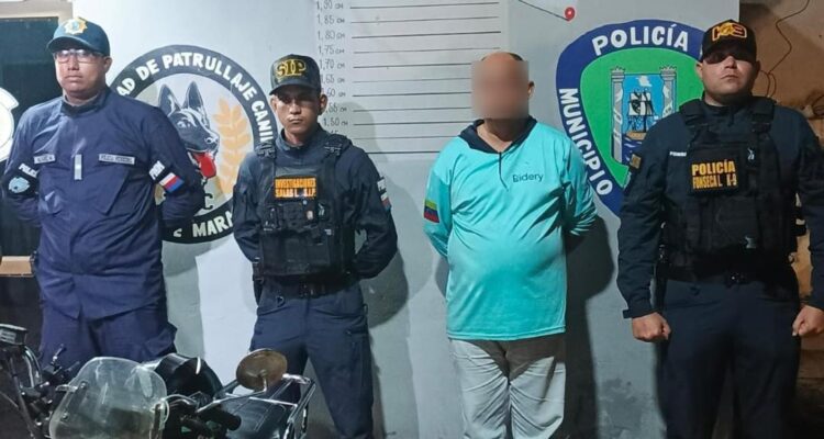 Polimaracaibo aprehendió a hombre por violencia física contra una mujer en El Naranjal 1 Hombre agrede a mujer