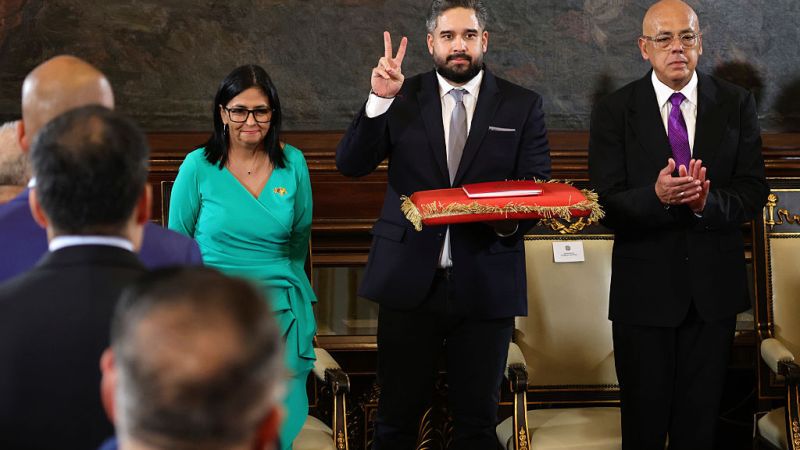 Delcy Rodríguez fue juramentada presidenta encargada 2 gettyimages 2254804918 20260105200743560