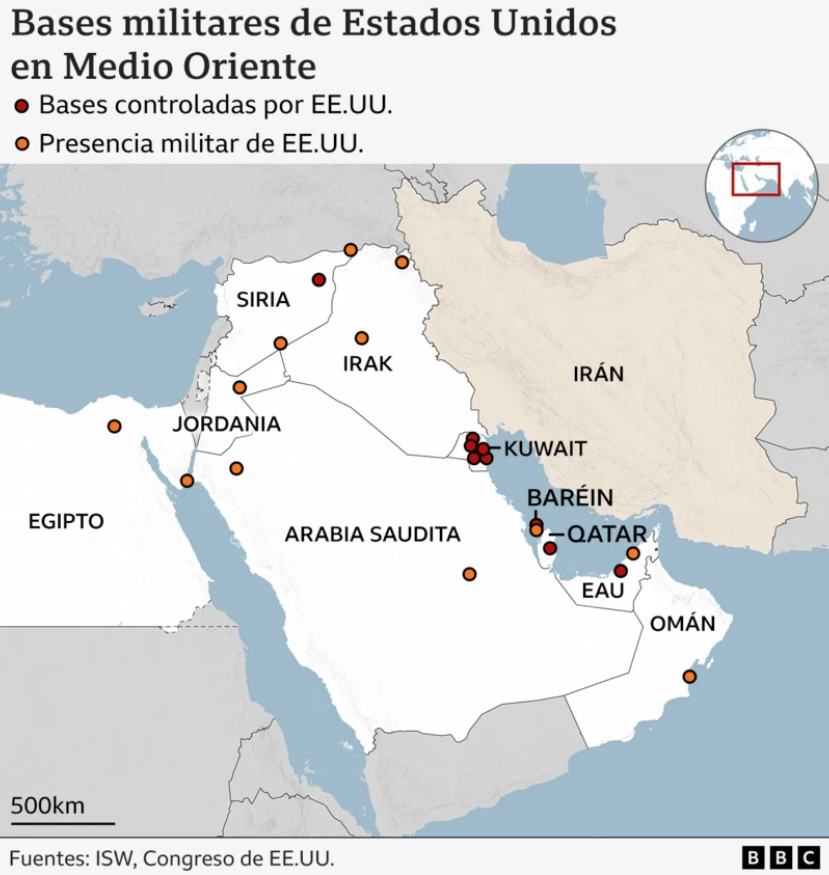 EE. UU. e Israel atacaron Irán y Teherán respondió 5 Captura de pantalla 2026 02 28 a las 10.24.51