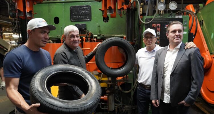 Antigua planta de cauchos Goodyear fue reabierta y aspira producir 75.000 unidades al cierre de 2026 1 Goodyear