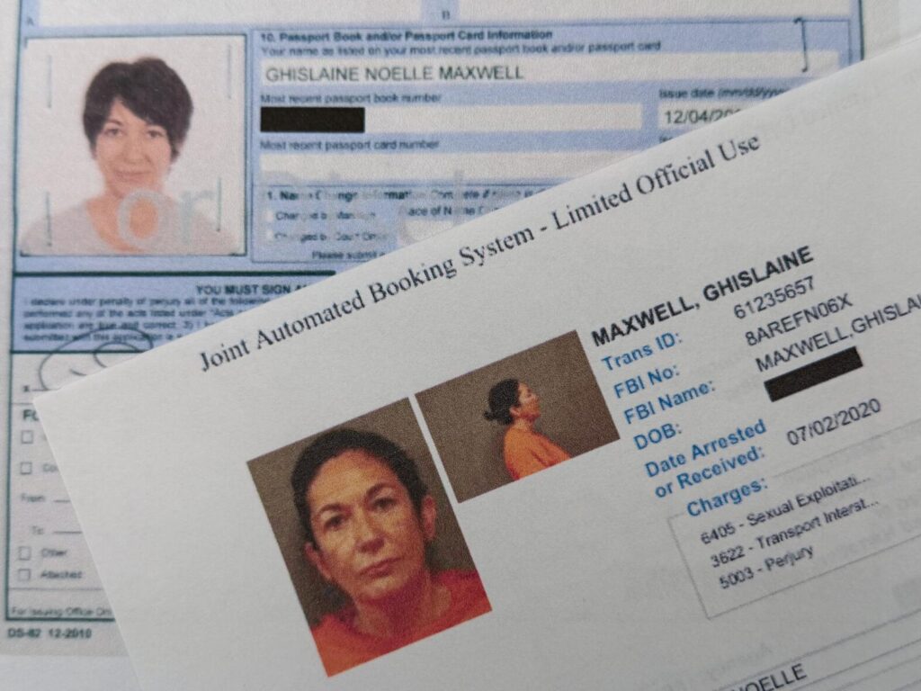 Ghislaine Maxwell: la exnovia de Jeffrey Epstein se niega a responder preguntas en una audiencia del Congreso de EE. UU. 3 Maxwell Epstein