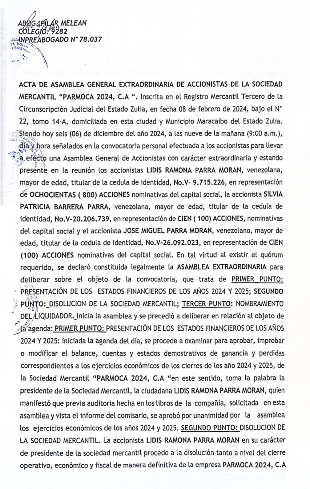 Parmoca 1