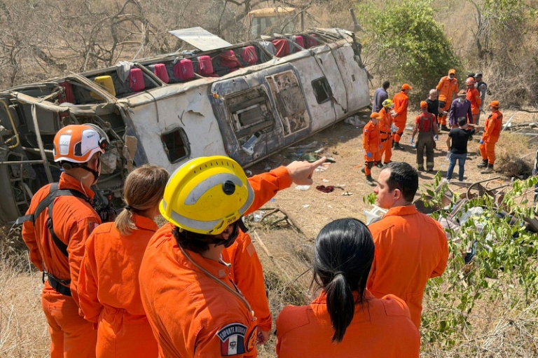 Al menos 16 peregrinos muertos en un accidente de bus en el noreste de Brasil 2 brasil bus