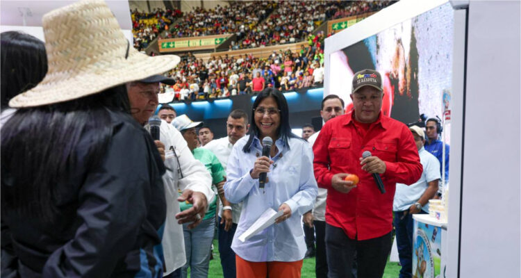 Presidenta (e) Delcy Rodríguez anunció plan de sustitución de importaciones en rubros de la canasta de alimentación 1 Rodríguez