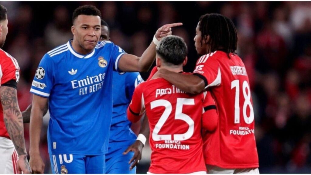 Escándalo por racismo en la Champions: Vinícius y Mbappé acusaron a Prestianni y activaron el protocolo 2 mbappe vs prestianni