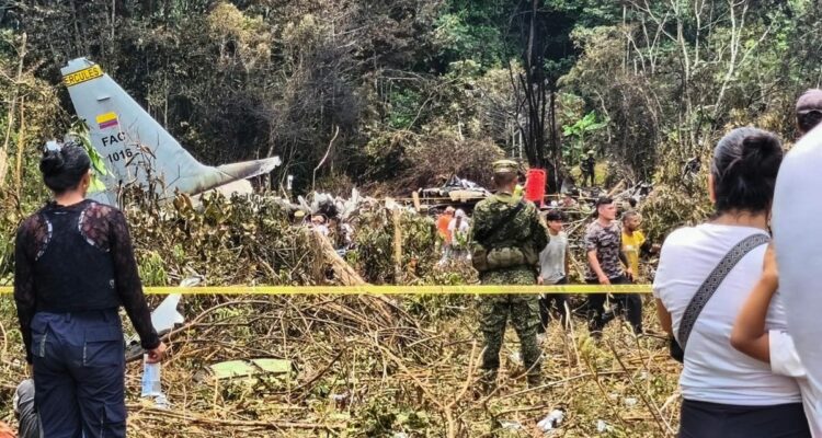 Aumentó a 66 cifra de muertos en el accidente de avión militar Hércules en Colombia 1 Avión