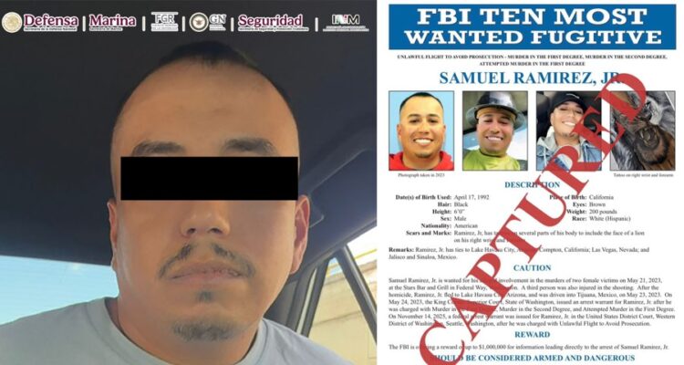 Detuvieron en Sinaloa a uno de los 10 más buscados por el FBI 1 FBI