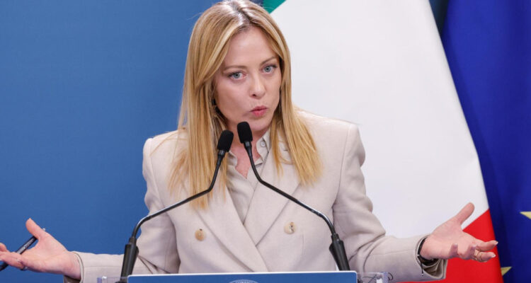 Meloni aseguró que Italia «no está en guerra» y no quiere participar en ella 1 Meloni