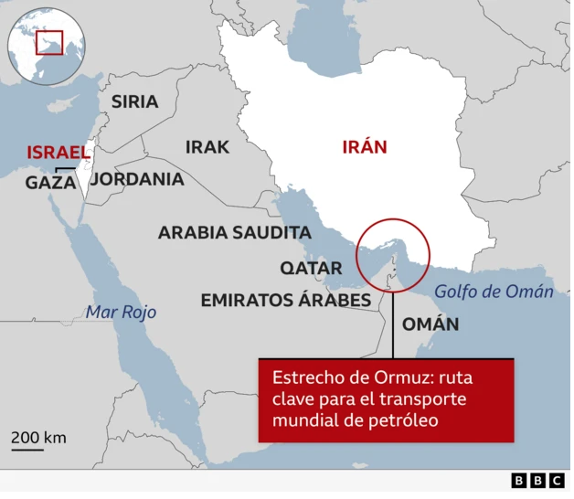 El cierre de facto del Estrecho de Ormuz eleva el precio del petróleo y el gas. Tres buques han sido atacados 3 Precio del petroleo