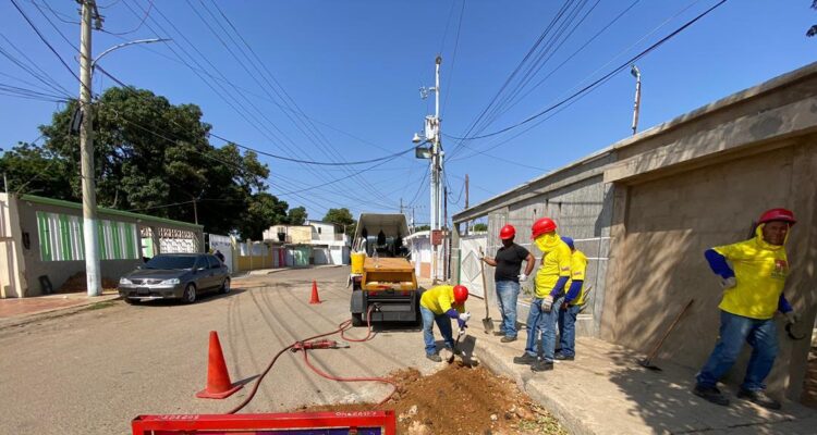 Alcaldía de Maracaibo ejecutó mantenimiento a la red de gas doméstico en Los Olivos 1 Gas