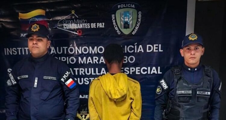 Polimaracaibo capturó en flagrancia a sujeto por robo y amenazas en Santa Rosa 1 Polimaracaibo