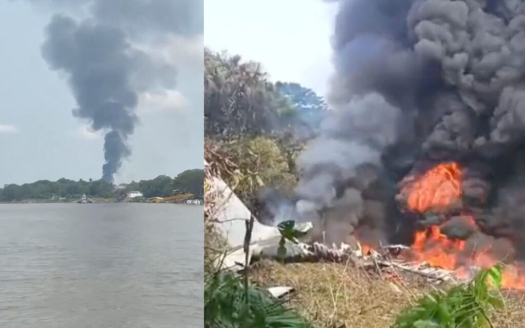 Confirmaron al menos ocho muertos y 83 heridos en accidente de avión militar Hércules en Colombia 2 colombia muertos heridos avion choque