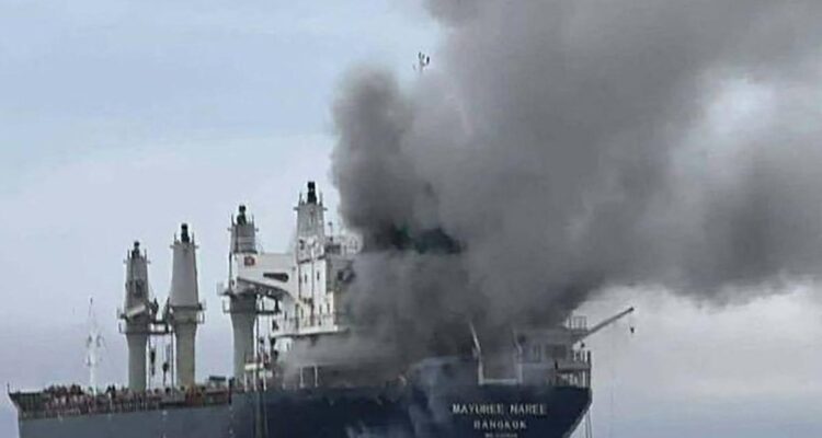 Registran segundo ataque a un buque en el estrecho de Ormuz 1 Buque