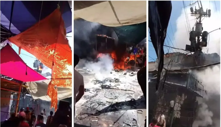 Explosión de transformador causo incendio en varios locales en el Centro de Maracaibo (Videos) 3 Centro1