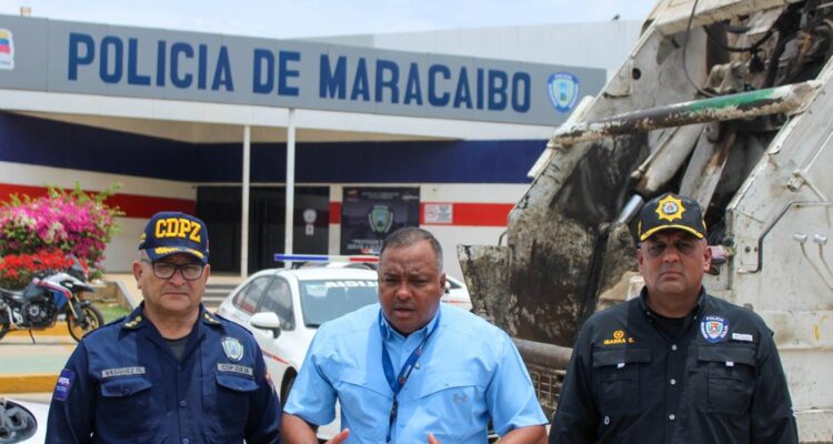 Polimaracaibo frustró hurto de camión recolector en la avenida La Limpia 1 Hurto