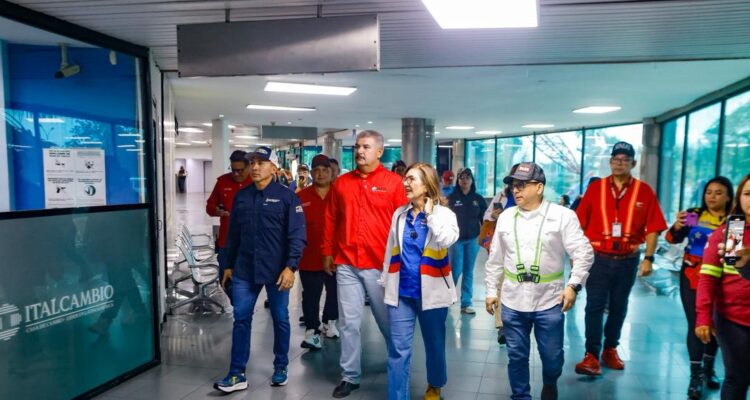 Ministra Jacqueline Farías inspeccionó trabajos de reacondicionamiento del Aeropuerto La Chinita en Maracaibo 1 Ministra