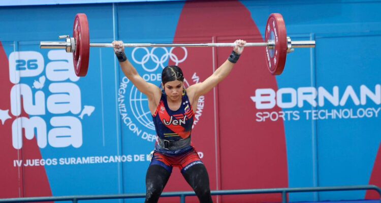 Venezuela dominó en levantamiento de pesas con tres medallas de oro en Panamá 2026 1 Levantamiento