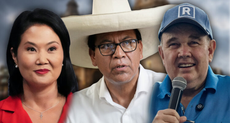 Triple empate técnico por el segundo lugar del balotaje para enfrentar a Fujimori 1 Fujimori