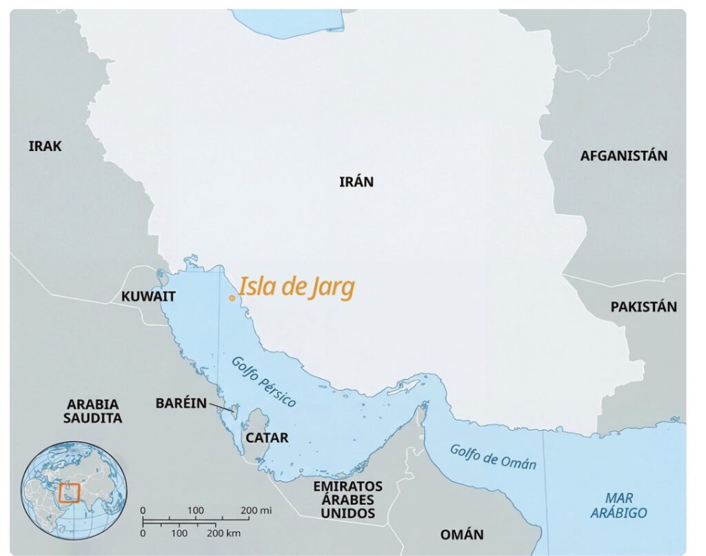 Estados Unidos e Israel atacaron la isla de Jarg, «joya petrolera iraní» 2 Screenshot 20260407 090632