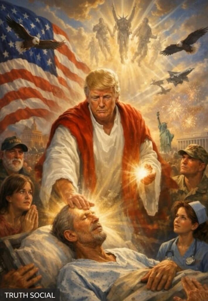 Por qué Trump lee un fragmento de la Biblia, en medio de un momento complicado para su relación con los cristianos de EE. UU. 2 Screenshot 20260413 171211