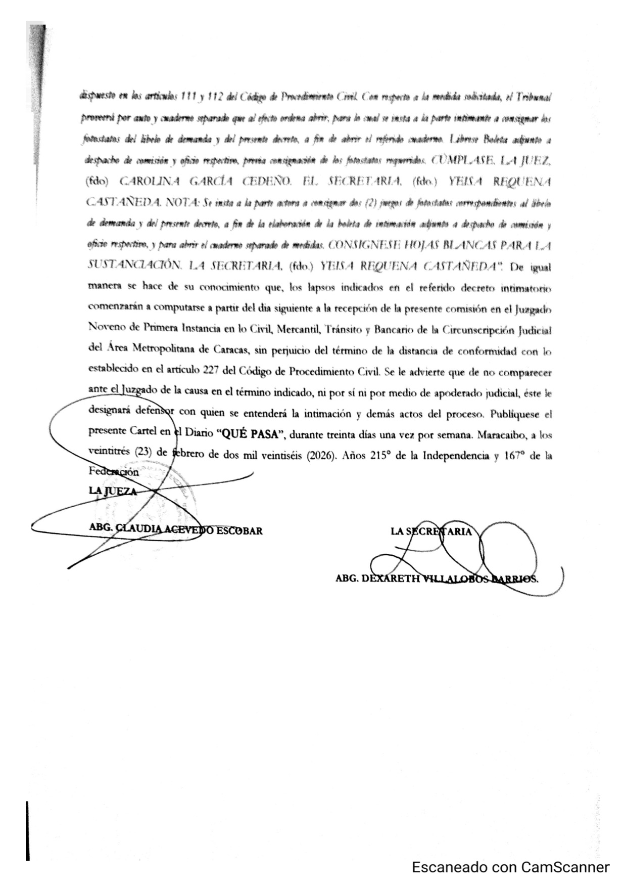 cartel de intimacion 3