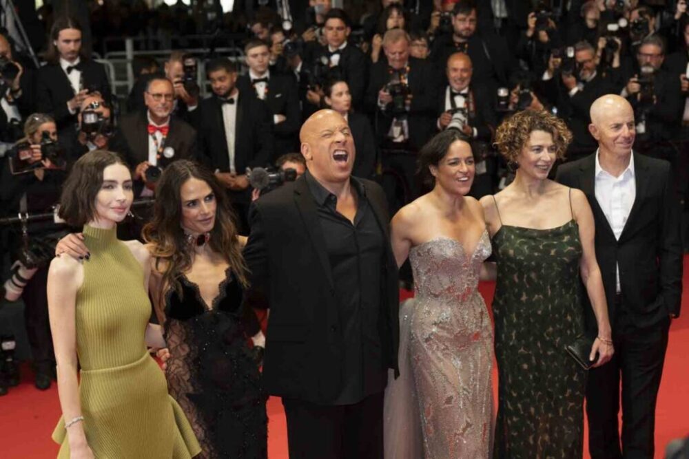 Rápidos y Furiosos conquistó Festival de Cine en Cannes en el 25 aniversario de la famosa franquicia 2 Canes