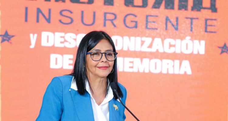 Rechazo total a convertirnos en el estado 51 «de la Unión» anunció Delcy Rodríguez 1 Rodríguez