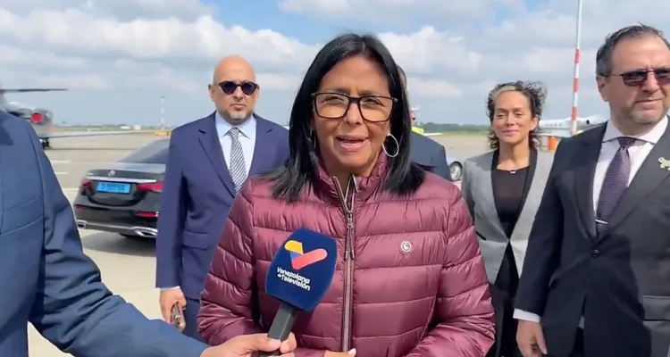 Presidenta (e) Rodríguez viajó a los Países Bajos para comparecer ante la CIJ a defender nuestro Esequibo 1 Rodríguez
