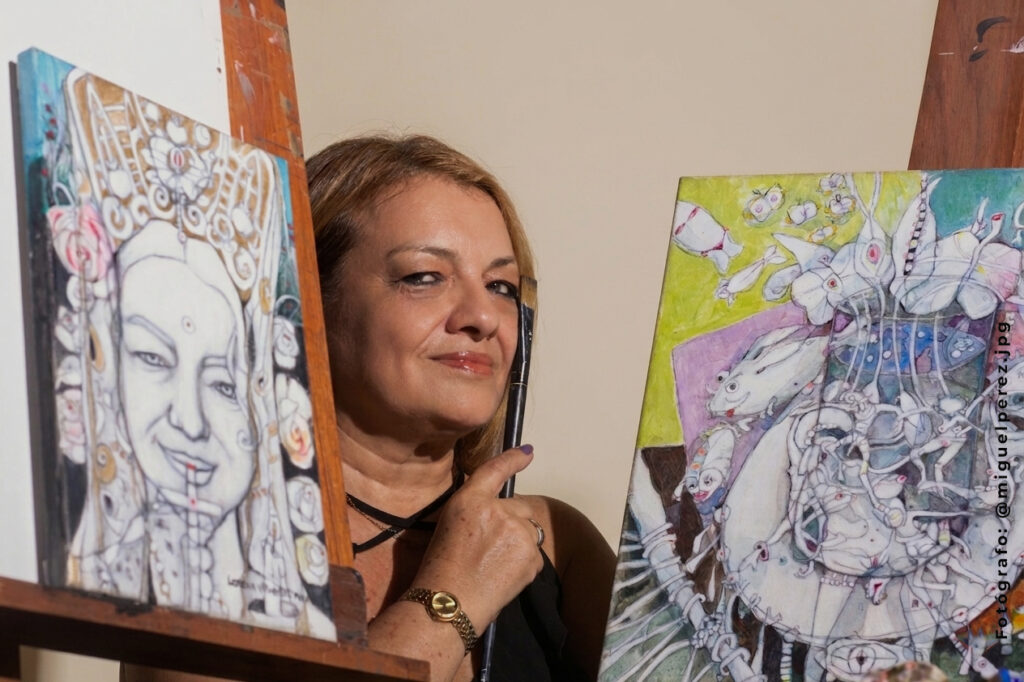 Bajo la sombra de la memoria: Seis maestros del arte venezolano se encuentran en el microclima de «Coccoloba» 3 Lorena Villalobos Foto Miguel Perez