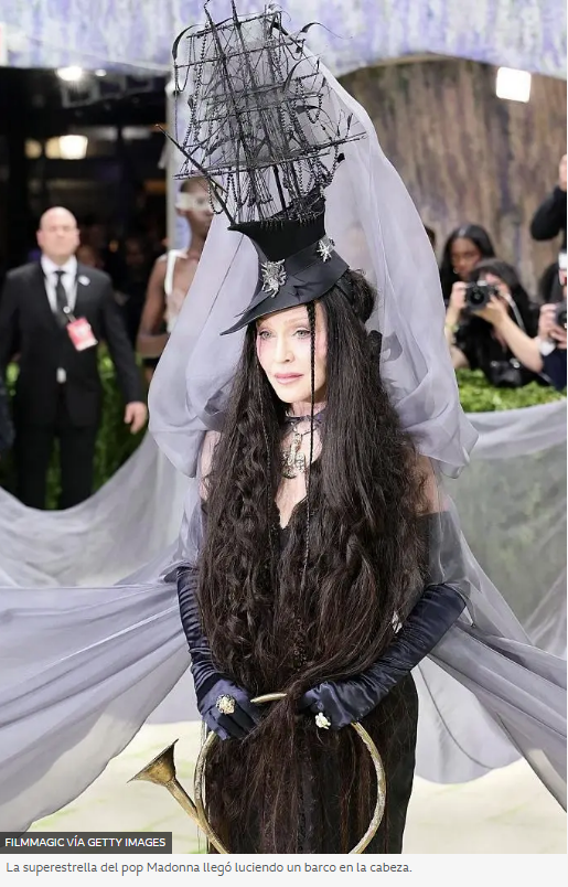 Met Gala 2026: así desfilaron las celebridades en la extravagante cita de la moda en Nueva York 8 Madonna