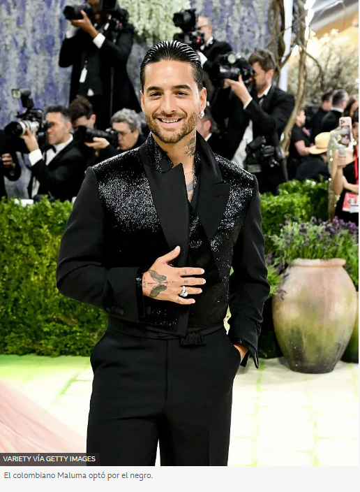 Met Gala 2026: así desfilaron las celebridades en la extravagante cita de la moda en Nueva York 11 Maluma