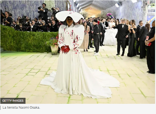 Met Gala 2026: así desfilaron las celebridades en la extravagante cita de la moda en Nueva York 13 Osaka