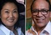 Fujimori continúa ampliando su ventaja sobre Sánchez 5 Fujimori