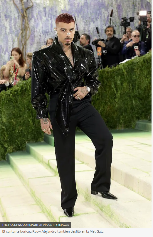 Met Gala 2026: así desfilaron las celebridades en la extravagante cita de la moda en Nueva York 14 Rauw