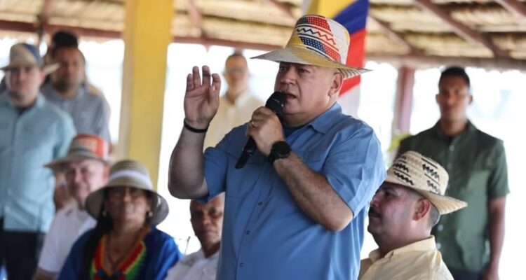 Diosdado Cabello resaltó potencial del Zulia en Peregrinación por la Paz y el Cese de Sanciones desde la Guajira 1 Cabello