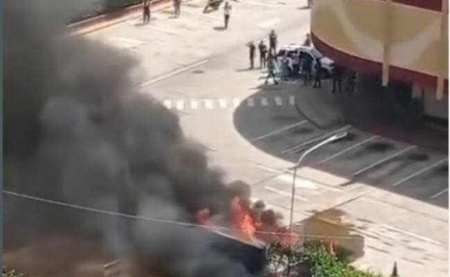 Explotó otro transformador en el Centro Comercial Ciudad Chinita (Video) 1 chinita