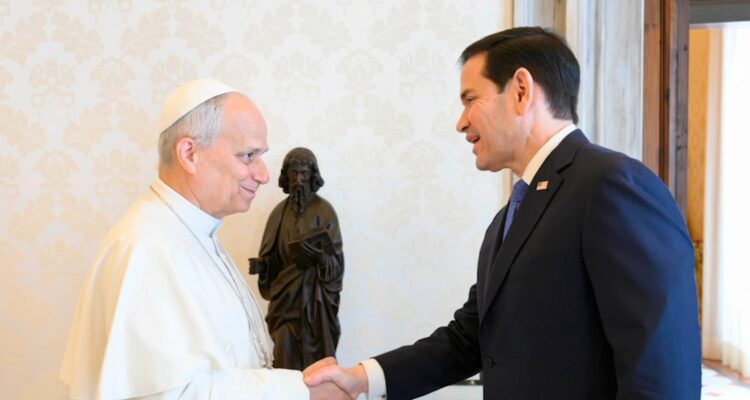 Marco Rubio y papa León XIV dialogaron sobre los esfuerzos para lograr la paz en Medio Oriente 1 Rubio
