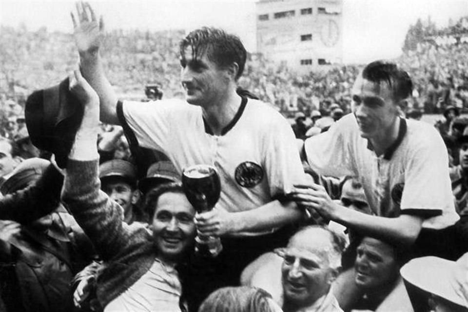 Estos son los países que han ganado el Mundial de fútbol desde 1930 6 Alemania Mundial 1954