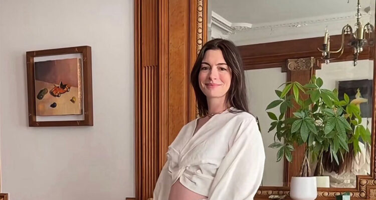 Anne Hathaway anunció que está embarazada de su tercer hijo 1 Hathaway