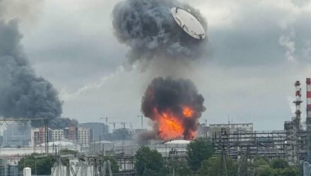 Zelenski confirmó el ataque masivo con drones a Moscú 2 Drones