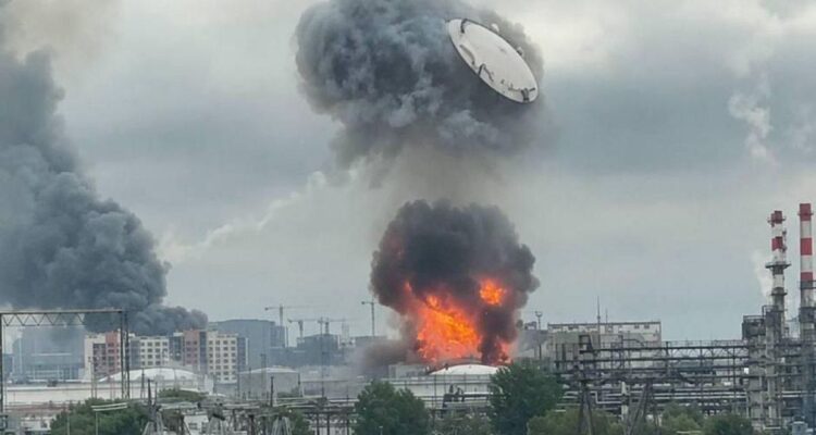 Zelenski confirmó el ataque masivo con drones a Moscú 1 Drones