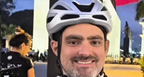 Ciclista Carlos León