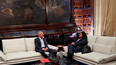 Jorge Rodríguez se reunió con la exdiputada Dinora Figuera y EE. UU. está muy complacido 2 Rodríguez