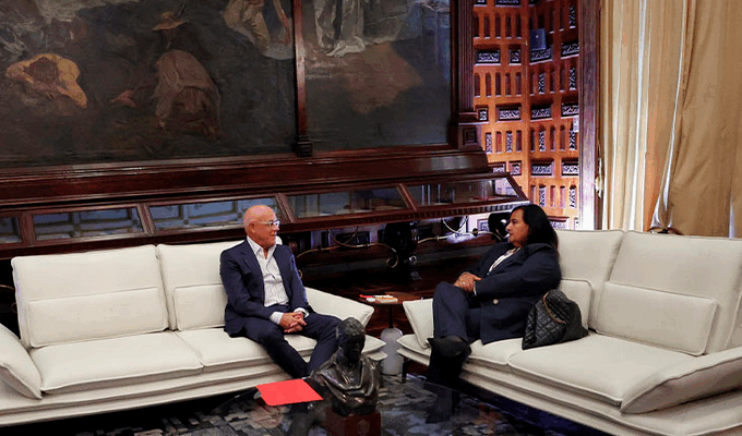 Jorge Rodríguez se reunió con la exdiputada Dinora Figuera y EE. UU. está muy complacido 1 Rodríguez