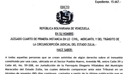 EDICTO