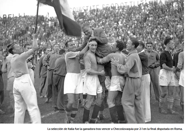 Estos son los países que han ganado el Mundial de fútbol desde 1930 3 Italia 34
