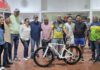 Alcalde Di Martino entregó bicicleta de alta gama al Embajador Deportivo Luis Miguel Hernández 6 Di Martino